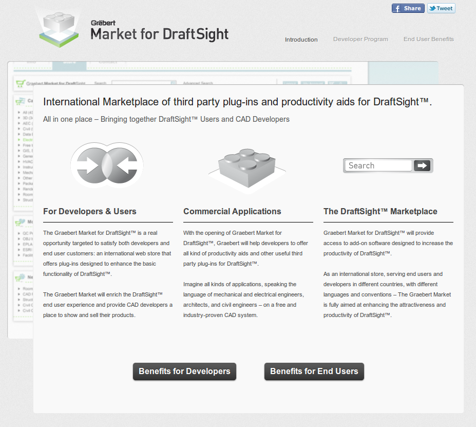 Mercado para DraftSight